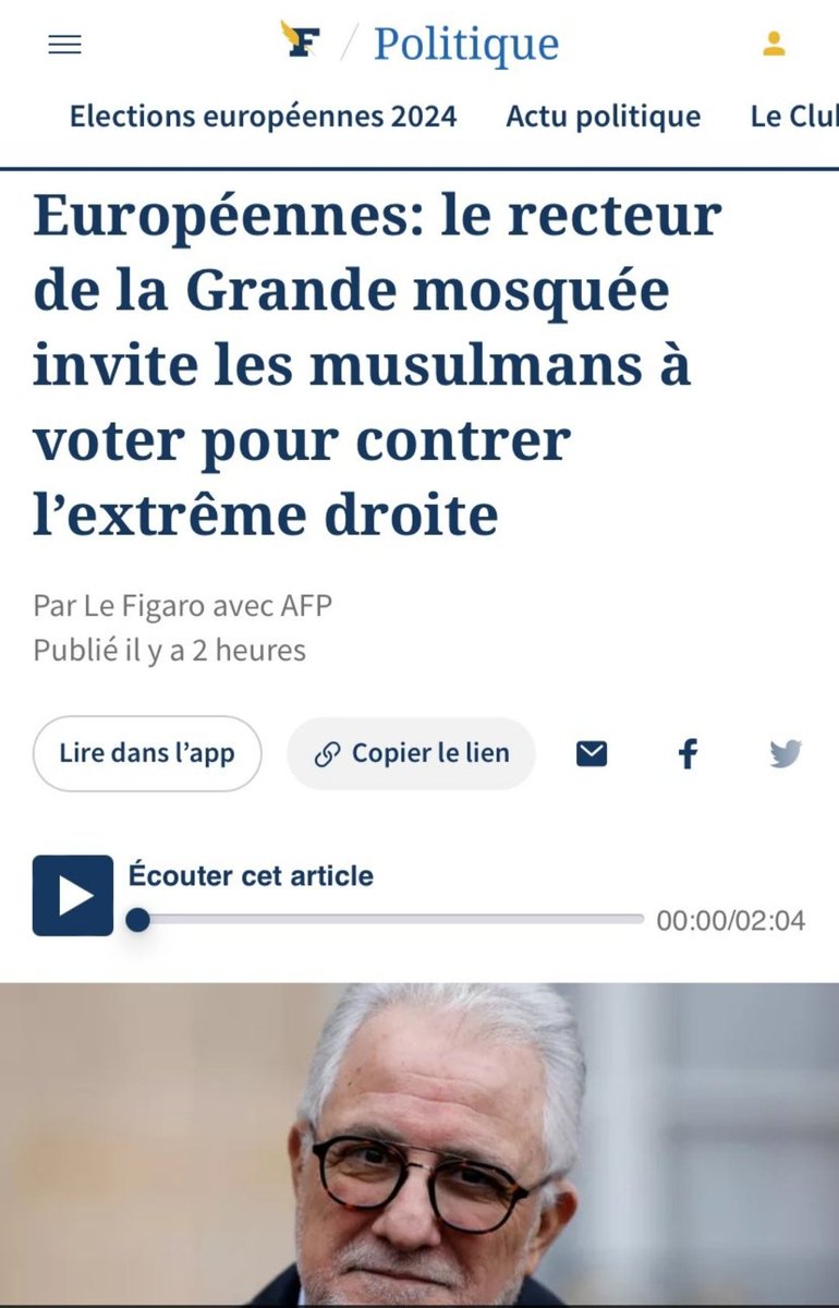 La grande mosquée de Paris est financée à hauteur de 2 millions d'euros par l'Algérie (2022), pays où l'intolérance religieuse est une réalité quotidienne ! Cette ingérence étrangère dans le processus électoral français est scandaleuse !