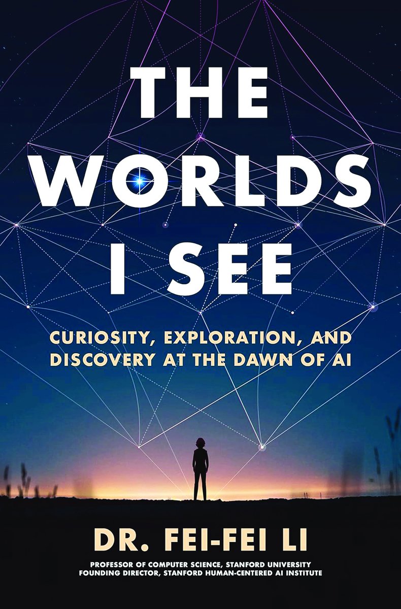 Ernest Davis reviews 'The Worlds I See: Curiosity, Exploration, and Discovery at the Dawn of AI' by Fei-Fei Li in SIAM News. Read more about the #memoir, in which @drfeifei discusses pioneering efforts to create large, high-quality datasets for #AI, here! sinews.siam.org/Details-Page/m…