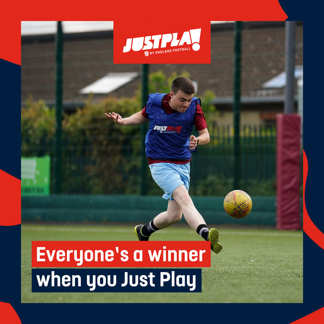 What could be more inspiring than the FA Disability Cup Finals? If you want to play, Just Play is for anyone aged 16+ of all abilities, with Walking Football for slower pace. #JustPlay find.englandfootball.com