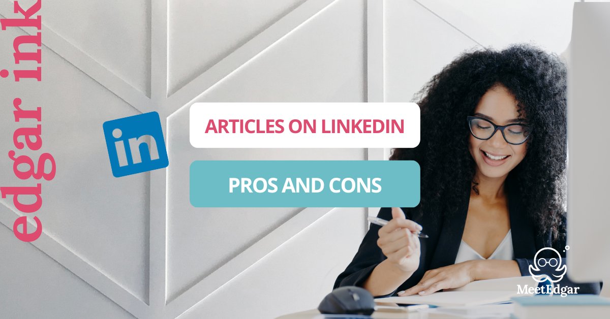 Ahoy writers! Have ever wondered if it is better to publish a blog post or a LinkedIn article? Dive into my blog post to explore the pros and cons of each. Learn more: meetedgar.com/blog/pros-and-… #MeetEdgar #Linkedin #Blogging #LinkedinMarketing