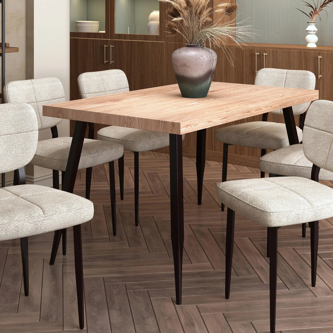 Vesta Rectangular Dining Table -  Keep it sweet and simple with this clean-lined dining table.

instylehome.ca/collections/di…

#modernfurniture #moderndesign #moderndecor #interiordesign #homedesign #homedecor #diningtable #furnituredesign #canada #toronto #instylehome