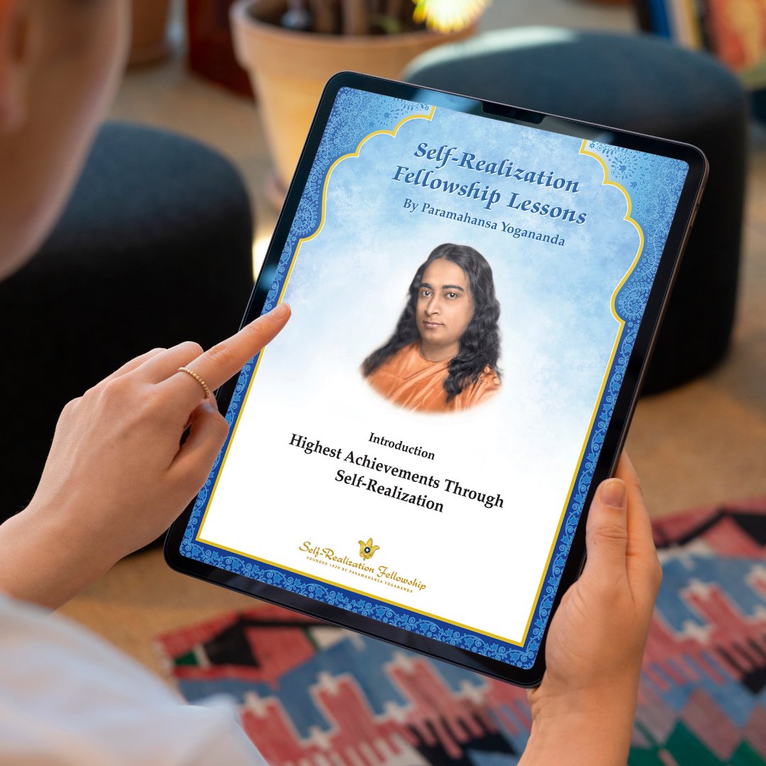 srfyogananda's tweet photo. Learn the sacred science of Kriya Yoga meditation and the art of balanced living taught by Paramahansa Yogananda. We invite to you to consider enrolling in the Lessons today — to begin your journey on this universal path of yoga: https://t.co/ECbqg6hhsP 

#KriyaYoga https://t.co/omVdtuFIBV