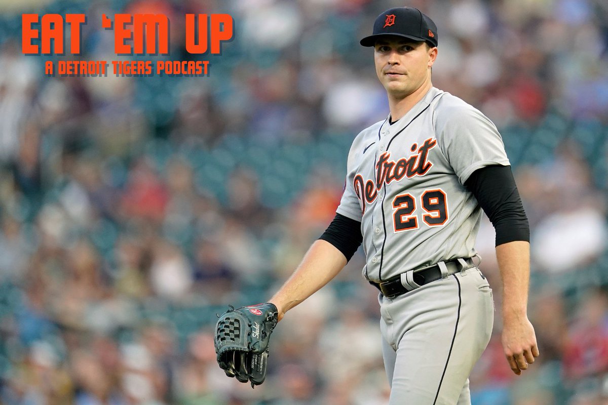 EatEmUpPod's tweet photo. 🚨📷 New Eat Em Up Episode  

This week, @aurban91 &amp; @hostedbyjhall lament the continual offensive woes, discuss if the Tigers should listen on Skubal, &amp; note the heater that Jace Jung has been on. #RepDetroit

Apple: https://t.co/2d0GhmVHzt
Spotify: https://t.co/Csv0uwXvlA https://t.co/hXbFeKn8ON