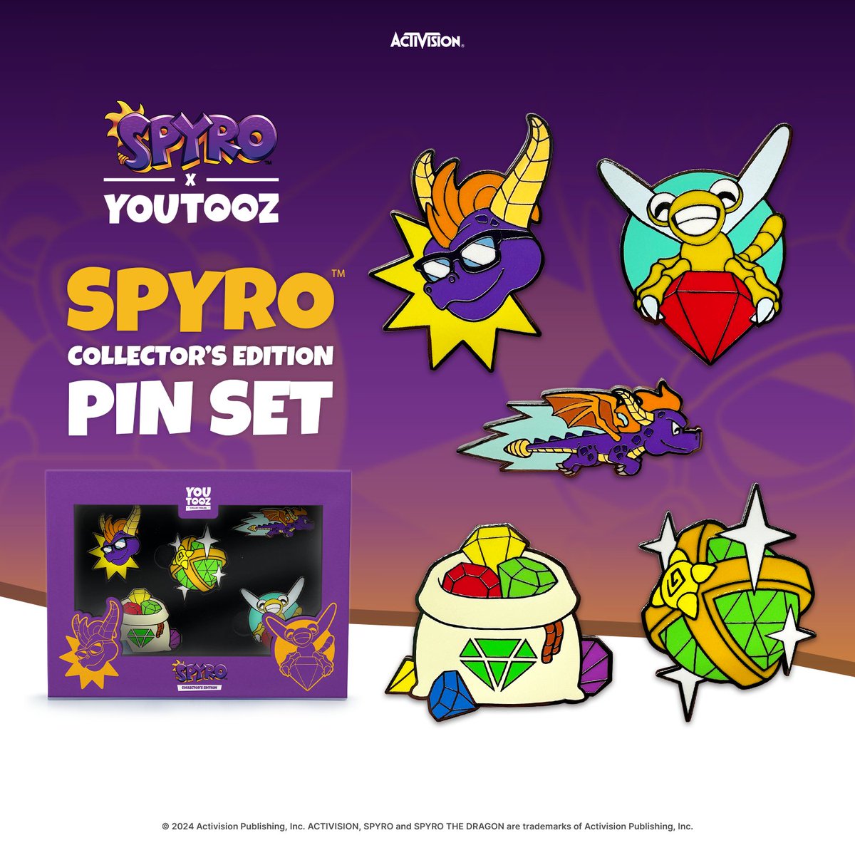 has anyone seen a giant purple thing around here? i seemed to have lost mine 😳 

<a href="/CrashBandicoot/">Crash Bandicoot</a>  &amp; <a href="/SpyroTheDragon/">Spyro</a> strike back on may 28th 💜