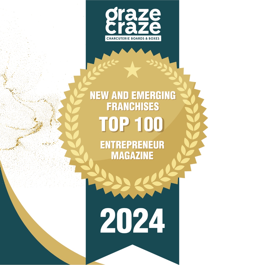 We are thrilled to announce that Graze Craze has been named a Top New & Emerging Franchise by Entrepreneur magazine! 😊 Entrepreneur’s Top New & Emerging Franchises list is a prestigious and highly competitive sub-ranking of the annual Franchise 500. This year, 1,389 franchis...