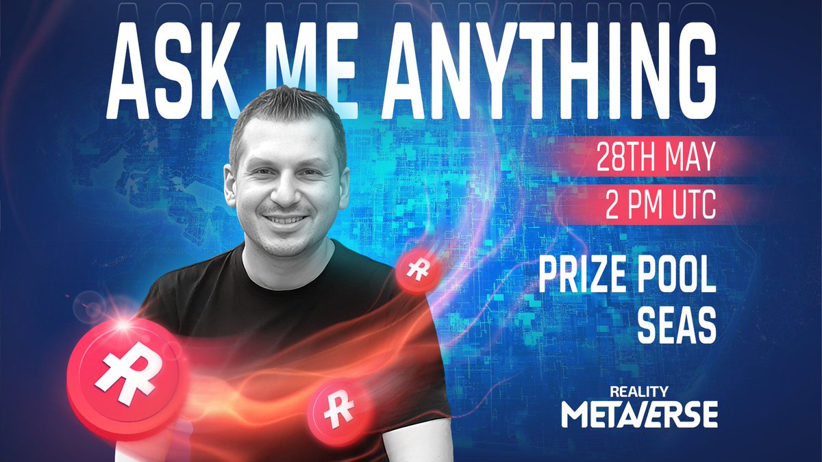 🚀 Ask Me Anything is Coming! 🚀 🗓️ Join us on 28th May at 2 PM UTC 💬 Ask your questions and get answers live 💰 Prize pool: SEAS ▶️ Place: youtube.com/watch?v=xvCxfF… 🎁 Don't forget to join our Discord channel and ask questions in # ask-us-anything for a chance to win