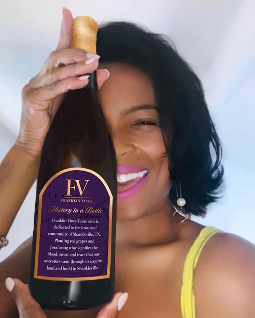 It's #timetowine with @JessycaLewis @Jessycatl  Launching in 2024, Franklin Vines is a legacy in the making! 🌟 This limited-edition vineyard, located in the Freedmen’s Colony of Shankleville, TX, is the first Black woman-owned vineyard in the area.  #womeninwine #viticulture