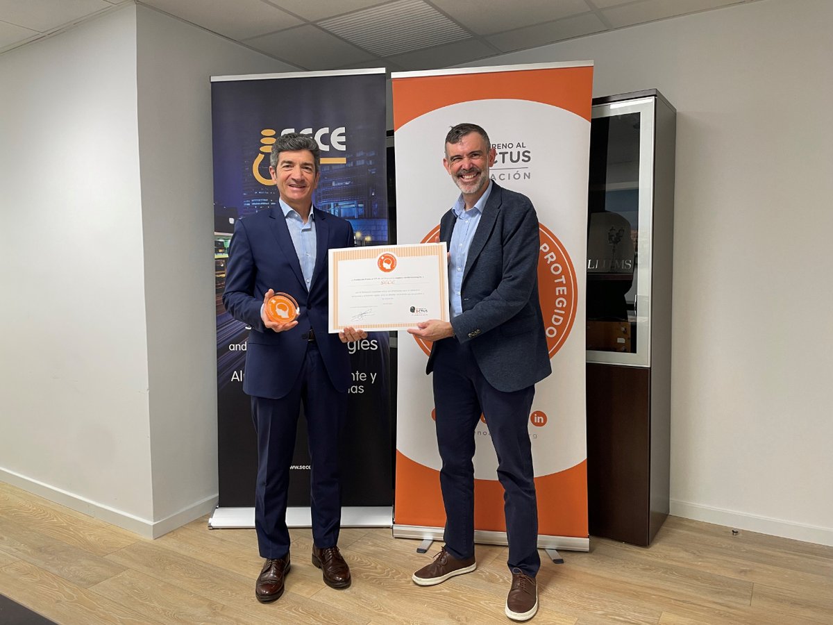 frenoalictus's tweet image. 🎉 ¡Gran noticia! La Fundación Freno al Ictus ha otorgado a #SECE la certificación de #EspacioCerebroprotegido

Este reconocimiento demuestra su compromiso en capacitar a sus empleados para actuar eficazmente en caso de un #ictus

frenoalictus.org/noticias/sece-…