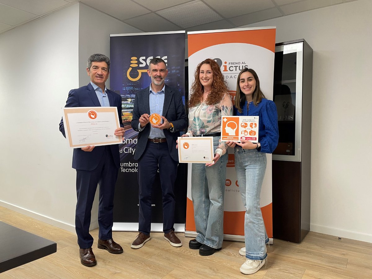 frenoalictus's tweet image. 🎉 ¡Gran noticia! La Fundación Freno al Ictus ha otorgado a #SECE la certificación de #EspacioCerebroprotegido

Este reconocimiento demuestra su compromiso en capacitar a sus empleados para actuar eficazmente en caso de un #ictus

frenoalictus.org/noticias/sece-…