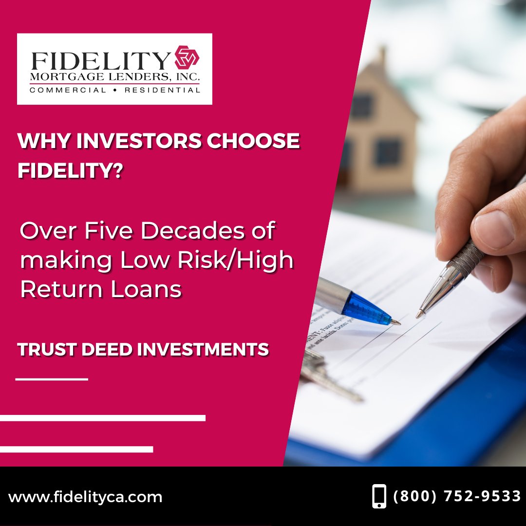 FidelityLenders's tweet photo. Secure your real estate investments with a trust deed! Ensure lenders' repayment and protect your assets. Contact us today for further information &amp; take charge of your financial future!
https://t.co/iWuzahVTMe
#FidelityMortgageLenders #TrustDeed #RealEstateInvestments https://t.co/Z3Q7cHiSNp