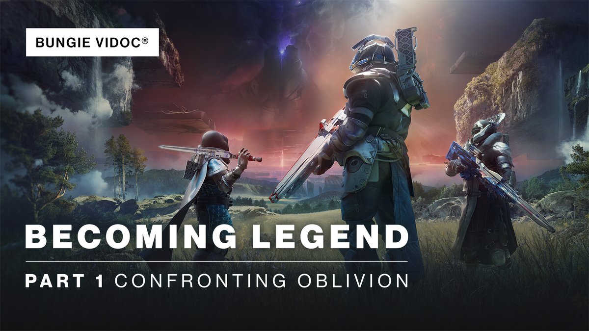 Guardians make their own fate. Join us for a behind the scenes look at The Final Shape in a two-part ViDoc series - Becoming Legend. Part 1 arrives on May 23 at 9am PDT. 🎥 youtu.be/-nvU01d_gh0