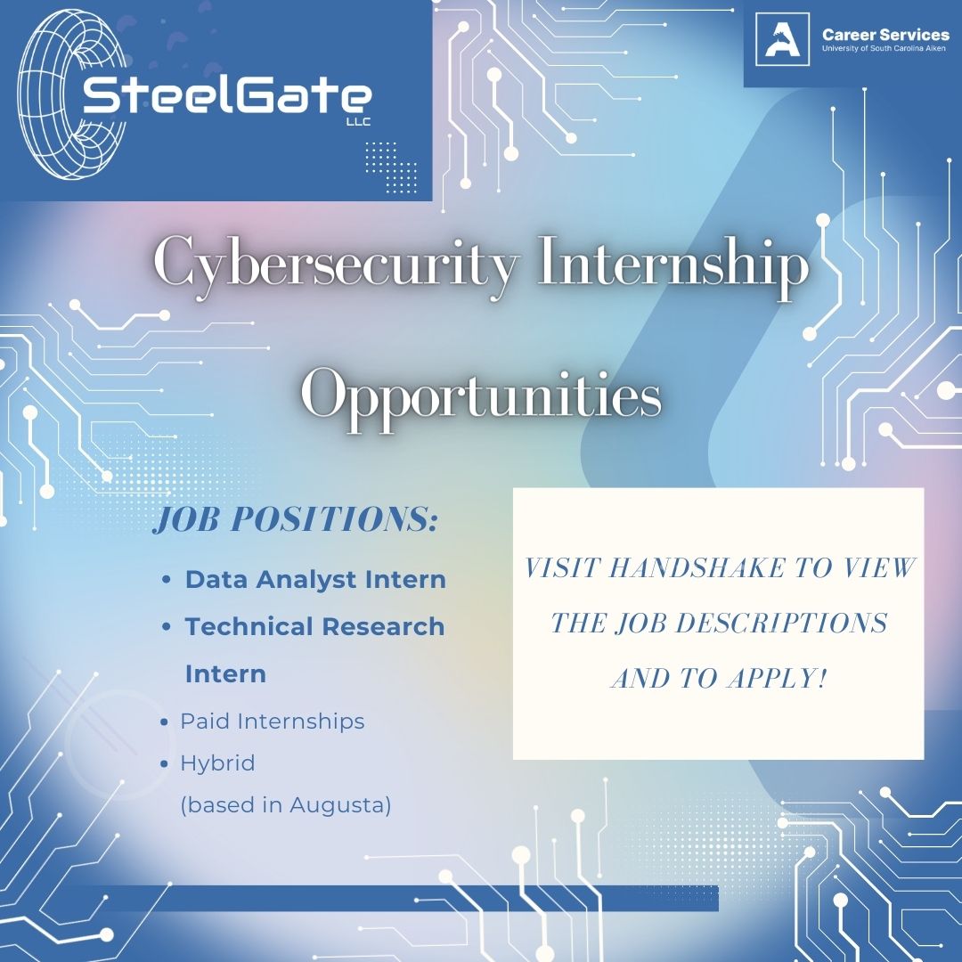 Check out these two awesome internship opportunities with this cybersecurity company!

app.joinhandshake.com/emp/employers/…

#careerservices #uscapacers #career #intern #job