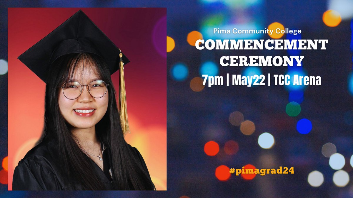 See ow.ly/8gO150RQ6NE for information about the #pimacommunitycollege #pimagrad24 ceremony. Also, review @TCCTucson FAQs, which cover such things as security checks and prohibited items: ow.ly/w7Ki50RQ6NB @pimastudentlife @PCCMilVets @pccCareersvcs @pcctruckdriver