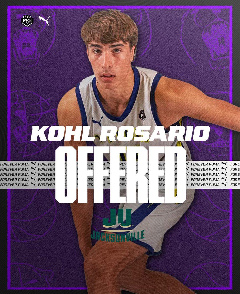 Congratulations to @kohl_rosario on his Live Period Offer to @JAX_MBB🔥 #PRO16Family | @PUMAHoops