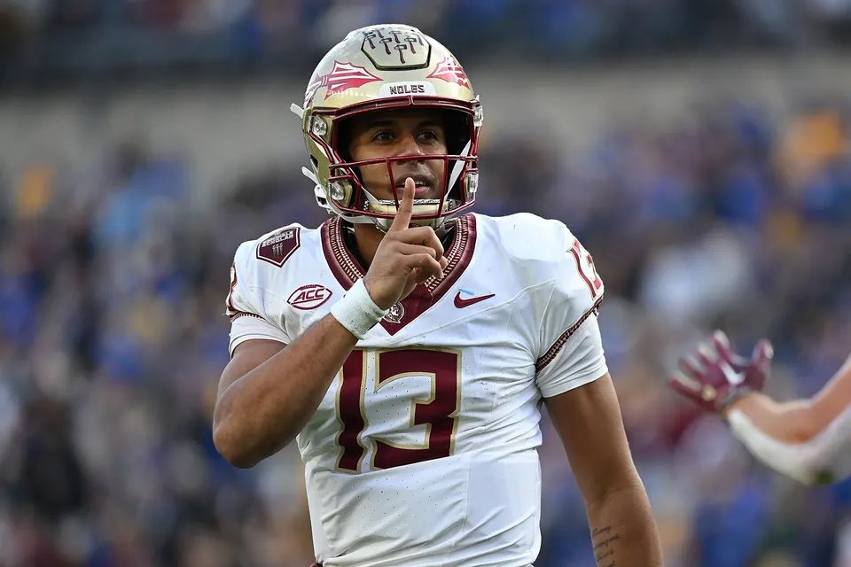 #AGTG Blessed to receive an OFFER to Florida State University!! @Coach_TokarzQB @Coach_Norvell @FSUFootball @Cocoa_Schneider @adam_franco @baylintrujillo