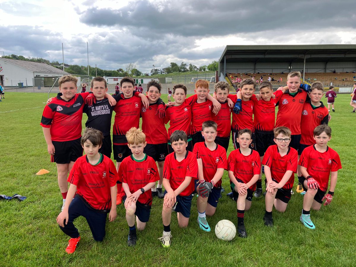 Congratulations to the boys from St Mary's M'bridge & the girls from St Mary's Tempo who qualified for their respective @AllianzIreland @cnambnaisiunta Div 2 finals today. @BridgeGFC @TempoMaguires