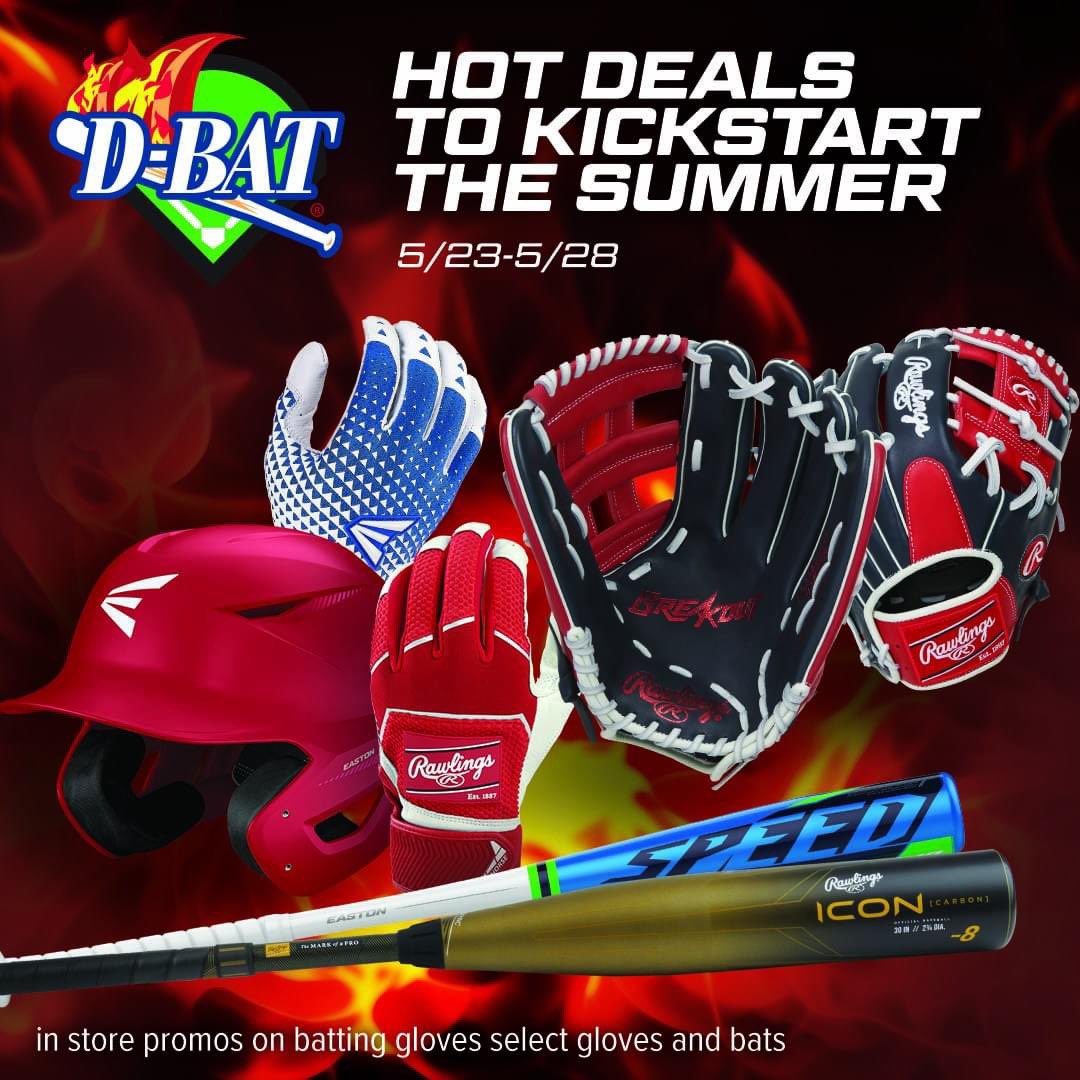 ‼️Summer Kick Off Sale starts tomorrow‼️ Big time savings for anyone looking for baseball and softball gear.