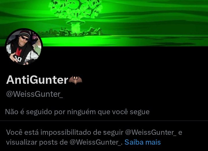 O namorado do Volterra me bloqueou :(