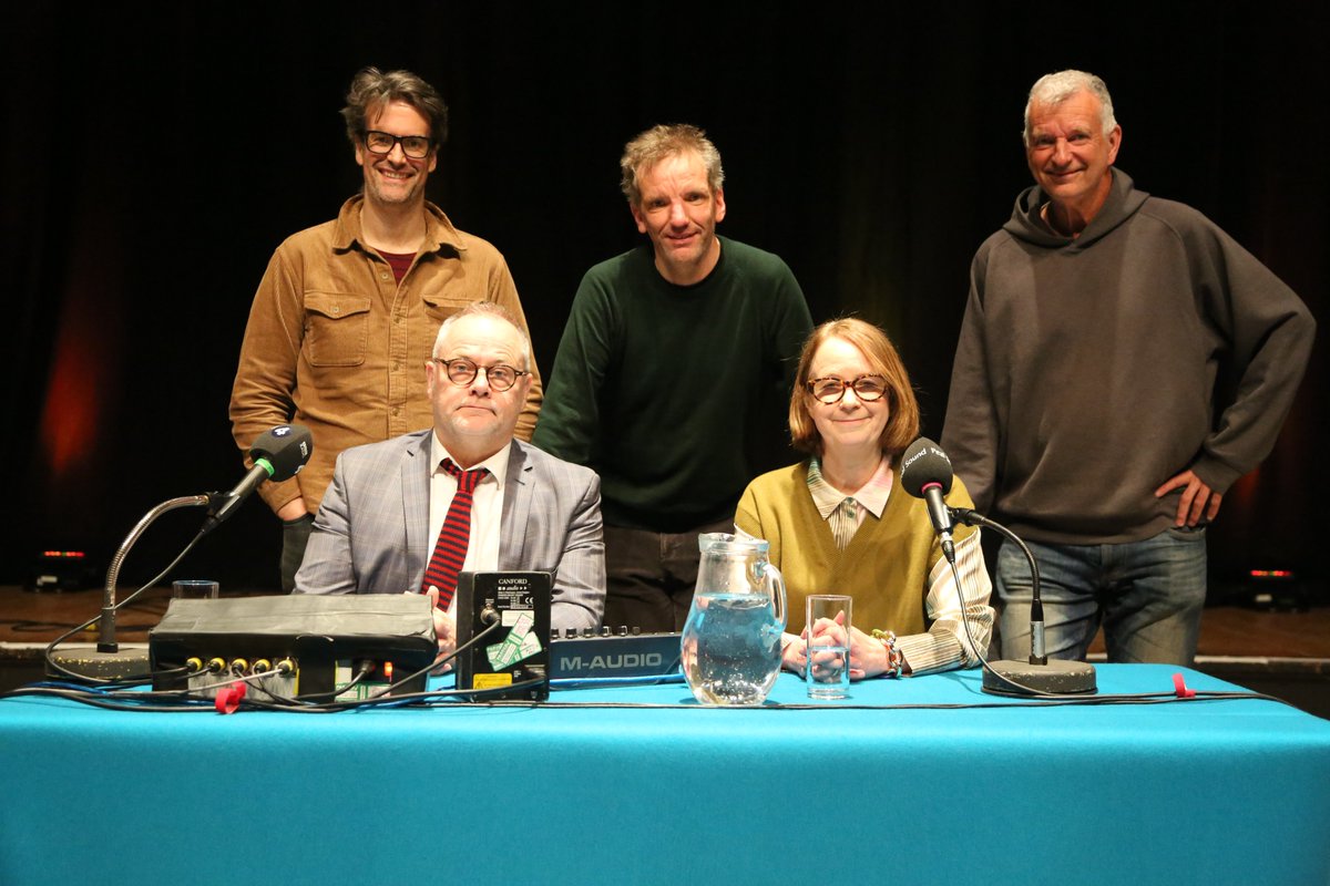 ISIHAC (@isihaclue) on Twitter photo The third episode of the new series of I'm Sorry I Haven't A Clue comes out today on <a href="/BBCRadio4/">BBC Radio 4</a> at 6:30pm!!
Recorded at King George's Hall in Blackburn and featuring:
@marcusbrig
<a href="/henningwehn/">Henning Wehn</a>
<a href="/thefridgeman/">Tony Hawks</a>
<a href="/vickipepperdine/">Vicki Pepperdine 💙</a>
<a href="/TheRealJackDee/">Jack Dee</a> The third episode of the new series of I'm Sorry I Haven't A Clue comes out today on <a href="/BBCRadio4/">BBC Radio 4</a> at 6:30pm!!
Recorded at King George's Hall in Blackburn and featuring:
@marcusbrig
<a href="/henningwehn/">Henning Wehn</a>
<a href="/thefridgeman/">Tony Hawks</a>
<a href="/vickipepperdine/">Vicki Pepperdine 💙</a>
<a href="/TheRealJackDee/">Jack Dee</a>