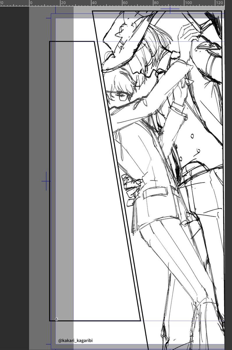 描きたいとこ描き終わってしまい満足しそうになっている(ルク監) 