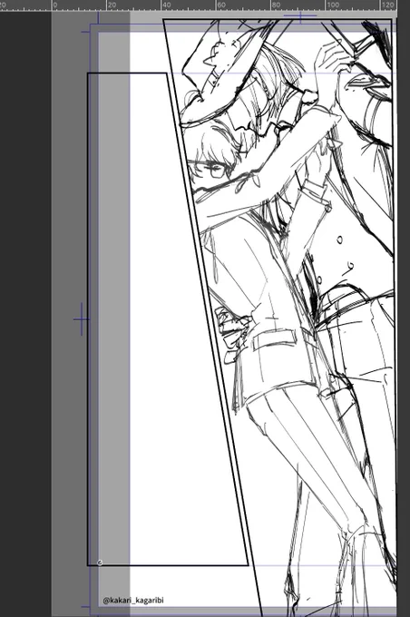 描きたいとこ描き終わってしまい満足しそうになっている(ルク監) 
