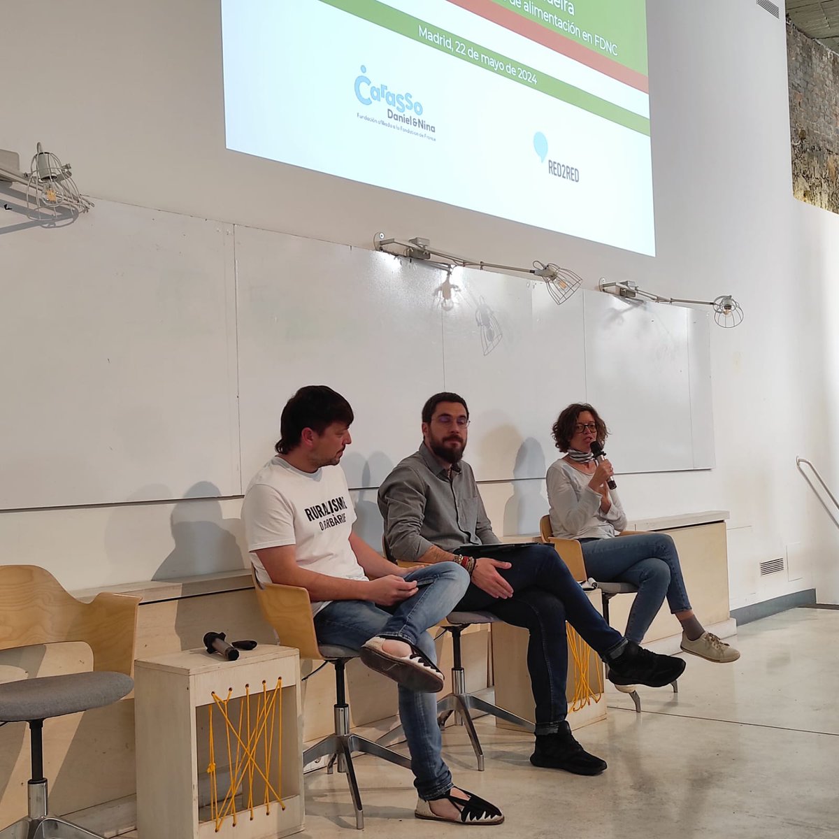 📢Presents a la trobada de la reediciò del programa terraalimenta de la @fdnc_es , compartint les oportunitata i què pot aportar el programa leader als sistemes alimentaris territorials. 3 GALs Catalans en formen part @adri_noc , @leaderponent i @LEADERdelCamp.