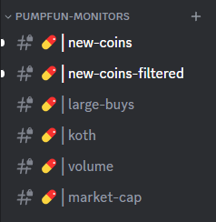 We've made some new PumpFun Monitors and have more on the way soon.

Access them for FREE if you invite a few friends to the server. (helps us out)

discord.gg/J36eSQpfER

a random RT will receive 0.5 SOL in 1 weeks time.