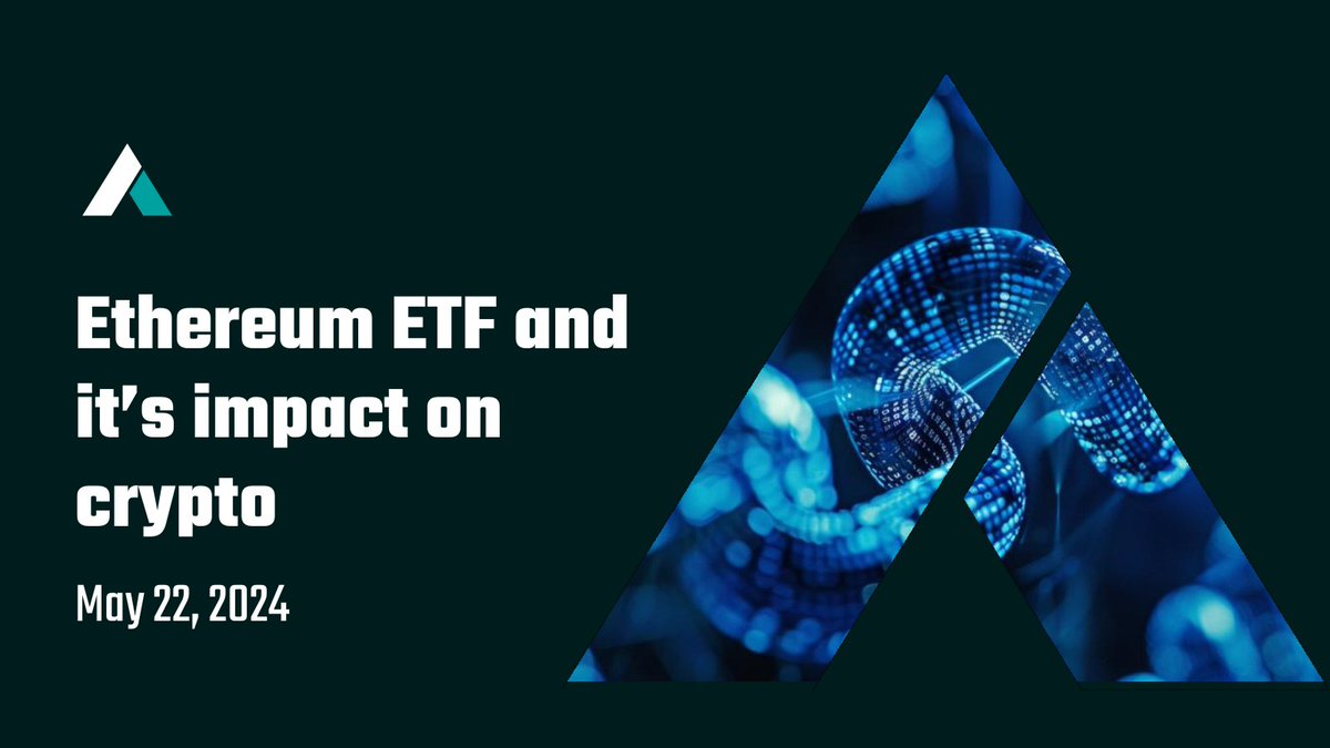 📢Ethereum ETF and it’s impact on crypto Crypto-related ETFs have been a hot topic recently. With the approval of Bitcoin ETFs earlier this year, a precedent was set for other cryptocurrencies. Speculation about an Ethereum ETF quickly followed, with Grayscale pushing for