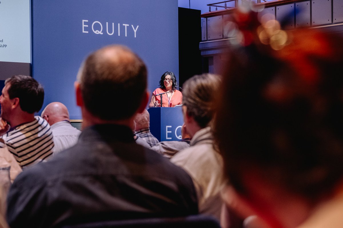 At this year’s Conference, Equity’s Northern Ireland Committee’s motion, proposed by Committee member Marina Hampton on supporting Parental Pay Equality @ShPPEquality = Unanimously Passed! Thank you to all who voted YES and to @EquityDandD for seconding#EquityConference2024