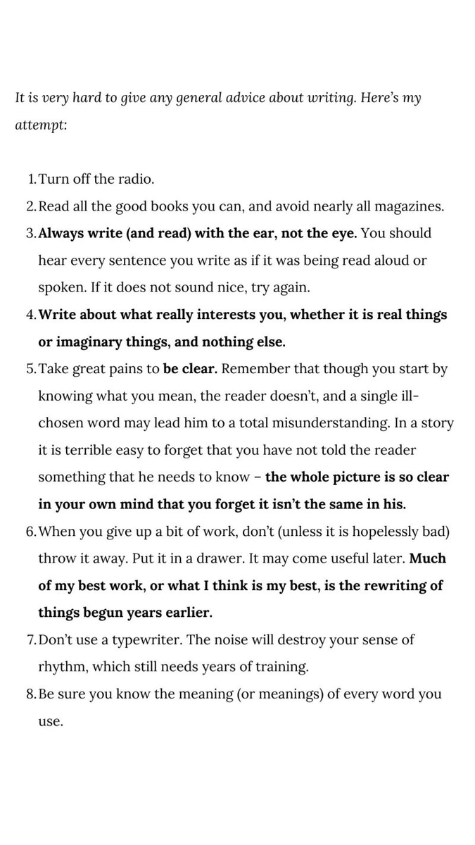 I love this letter CS Lewis sent to a young writer, especially this line: 'Much of my best work, or what I think is my best, is the rewriting of things begun years earlier.'