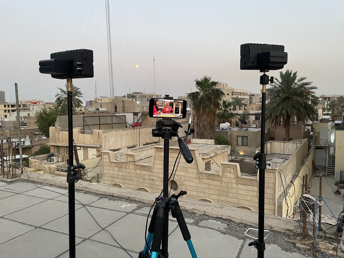 Awaiting a UK election announcement from a rooftop in Baghdad after the death of the Iranian President in a helicopter crash. And it’s only Wednesday.