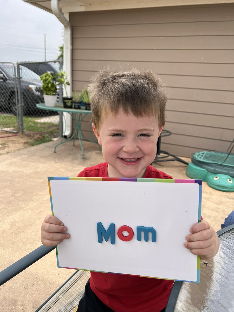 Working on our letters and sounds in a different way! As long as learning in occurring, everyone is winning. Lukas enjoyed the change of pace.