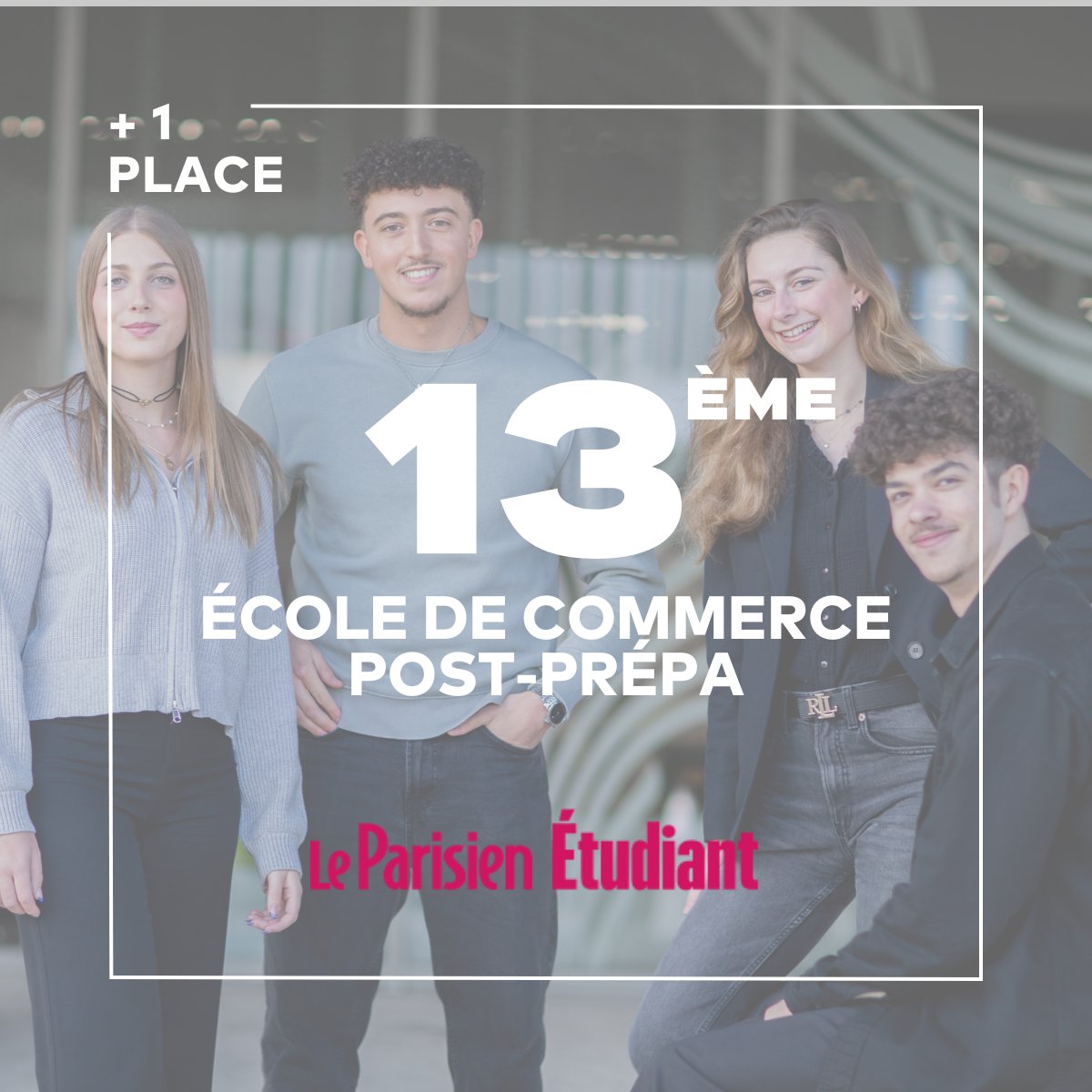 ICN Business School (@icnbs) on Twitter photo Le nouveau classement des meilleures école de commerce du <a href="/P_etudiant/">Le Parisien Étudiant</a> est disponible !
Cette année, nous gagnons encore 1 place 🌟 Le nouveau classement des meilleures école de commerce du <a href="/P_etudiant/">Le Parisien Étudiant</a> est disponible !
Cette année, nous gagnons encore 1 place 🌟