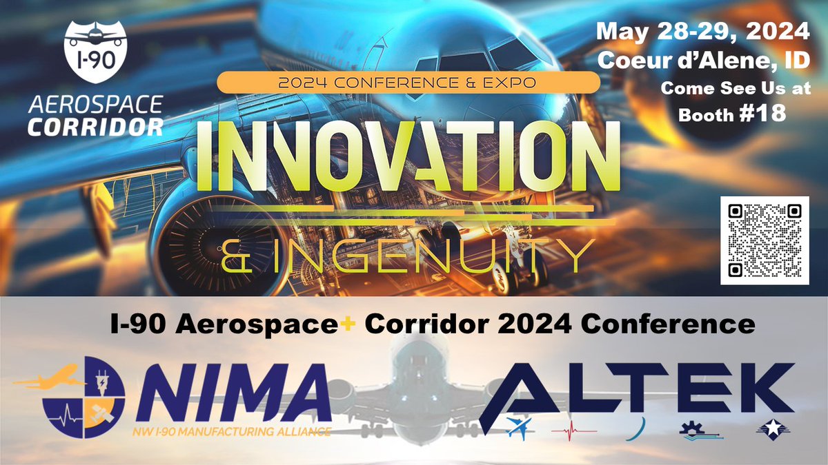 Altek is proud to be a presenter at the 2024 NIMA Conference May 28th-29th in Coeur d’Alene, Idaho. Stop by Booth #18 to see what Altek can do for your organization.