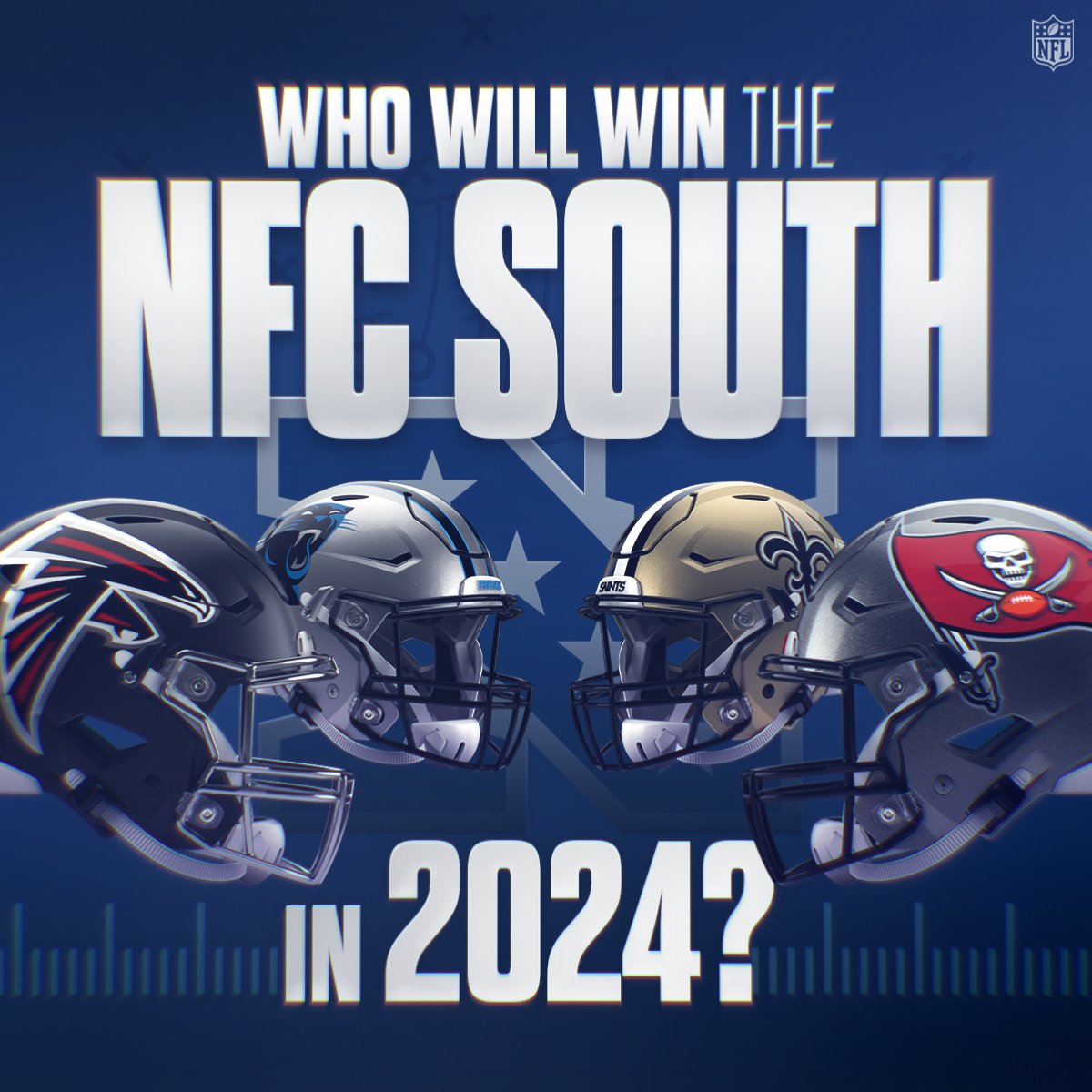 Who will emerge as the 2024 NFC South champion? ✍️