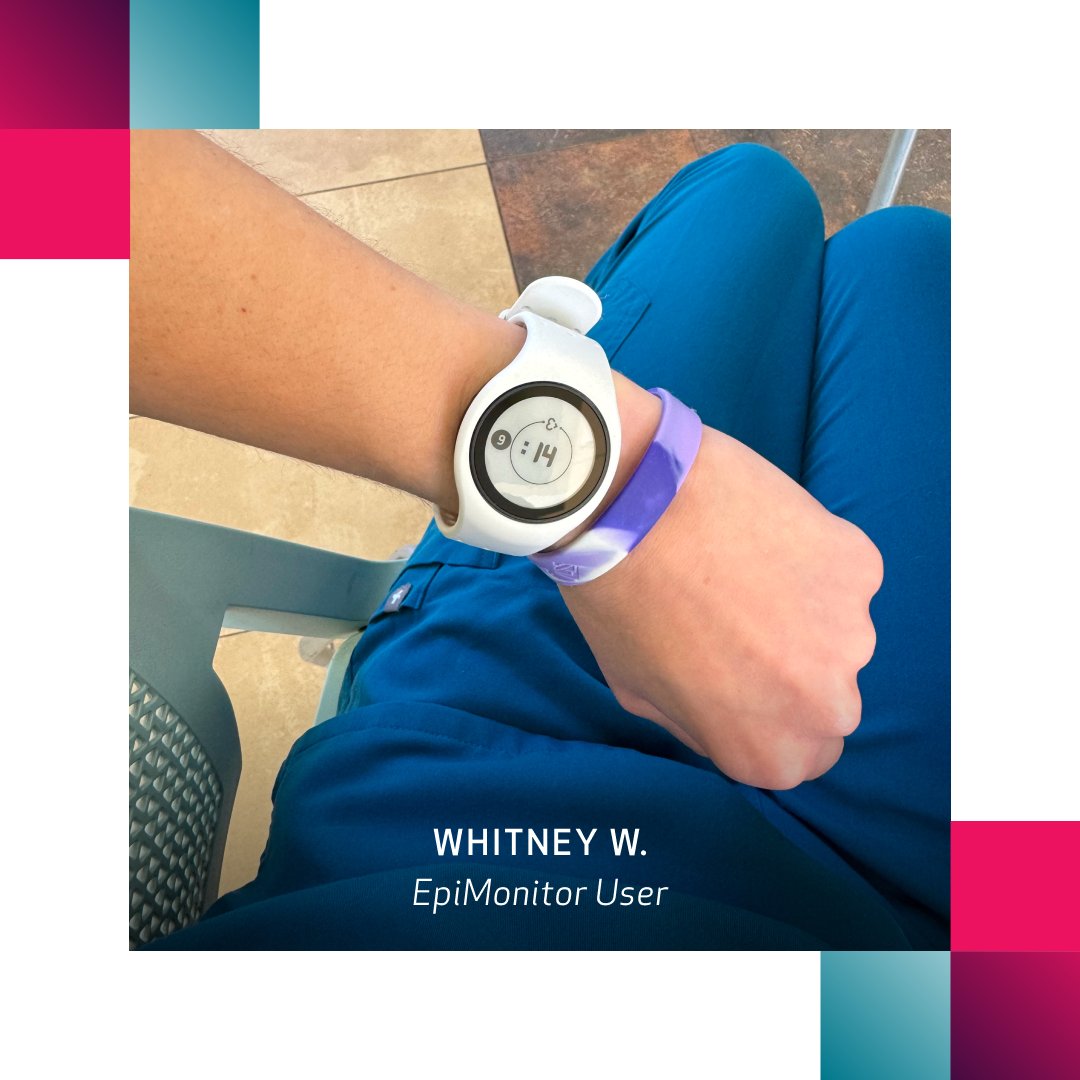 'My husband would not let me watch our children without me wearing it. It makes me less afraid to be alone at work as well knowing someone will be called if something happens.” - Whitney W., EpiMonitor user 💙Thank you Whitney for sharing your experience with us. If you have a