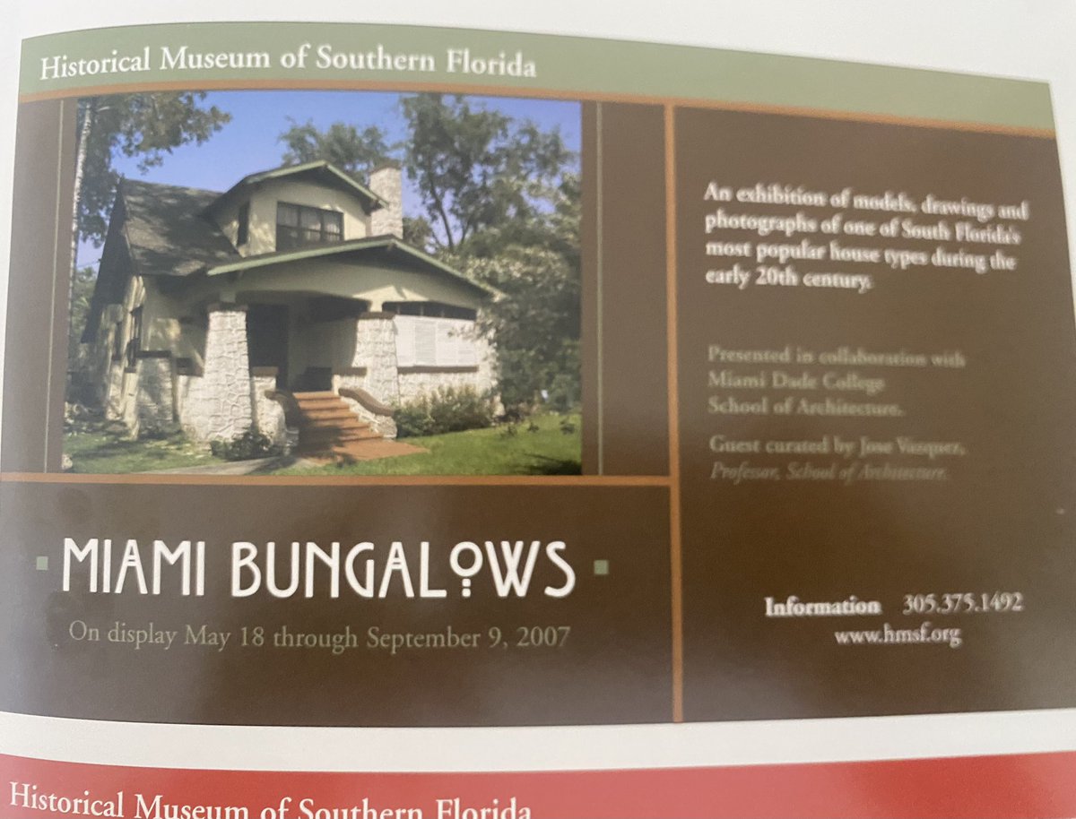 Let’s bring this exhibit back. Historic Miami Architecture is resilient. We should preserve and restore more of it. #Miami #Historicpreservation #ResilienceMatters @LiveArtsMiami @HistoryMiami