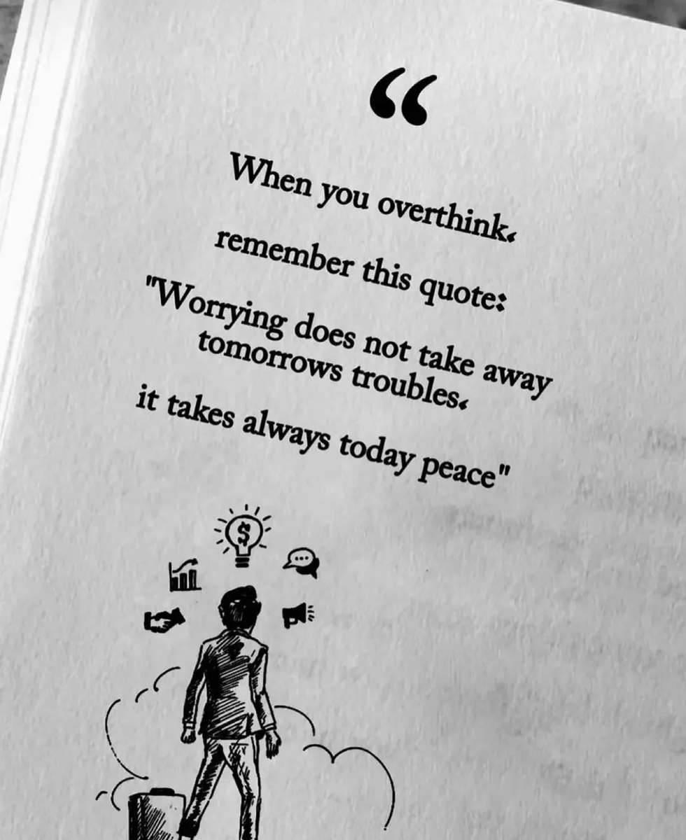 "Overthinkers", open this:

- Thread -