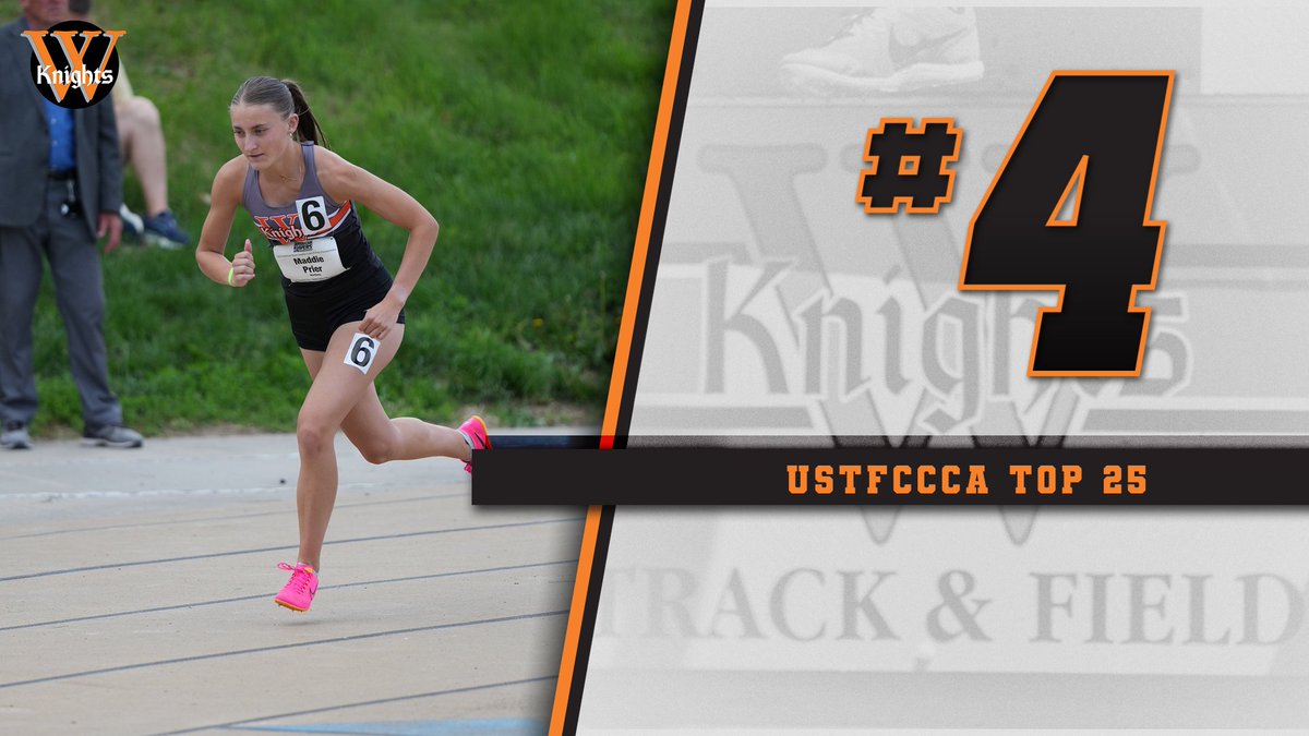 Women's Outdoor Track &amp; Field: Wartburg remains No. 4 in the USTFCCCA Top 25 poll for week nine.