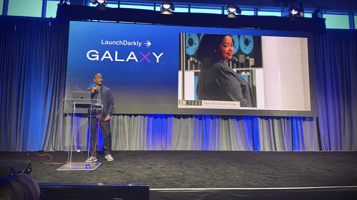 “I’ve seen a lot of people become senior engineers, but remain junior humans.” BARS from @kelseyhightower #Galaxy24