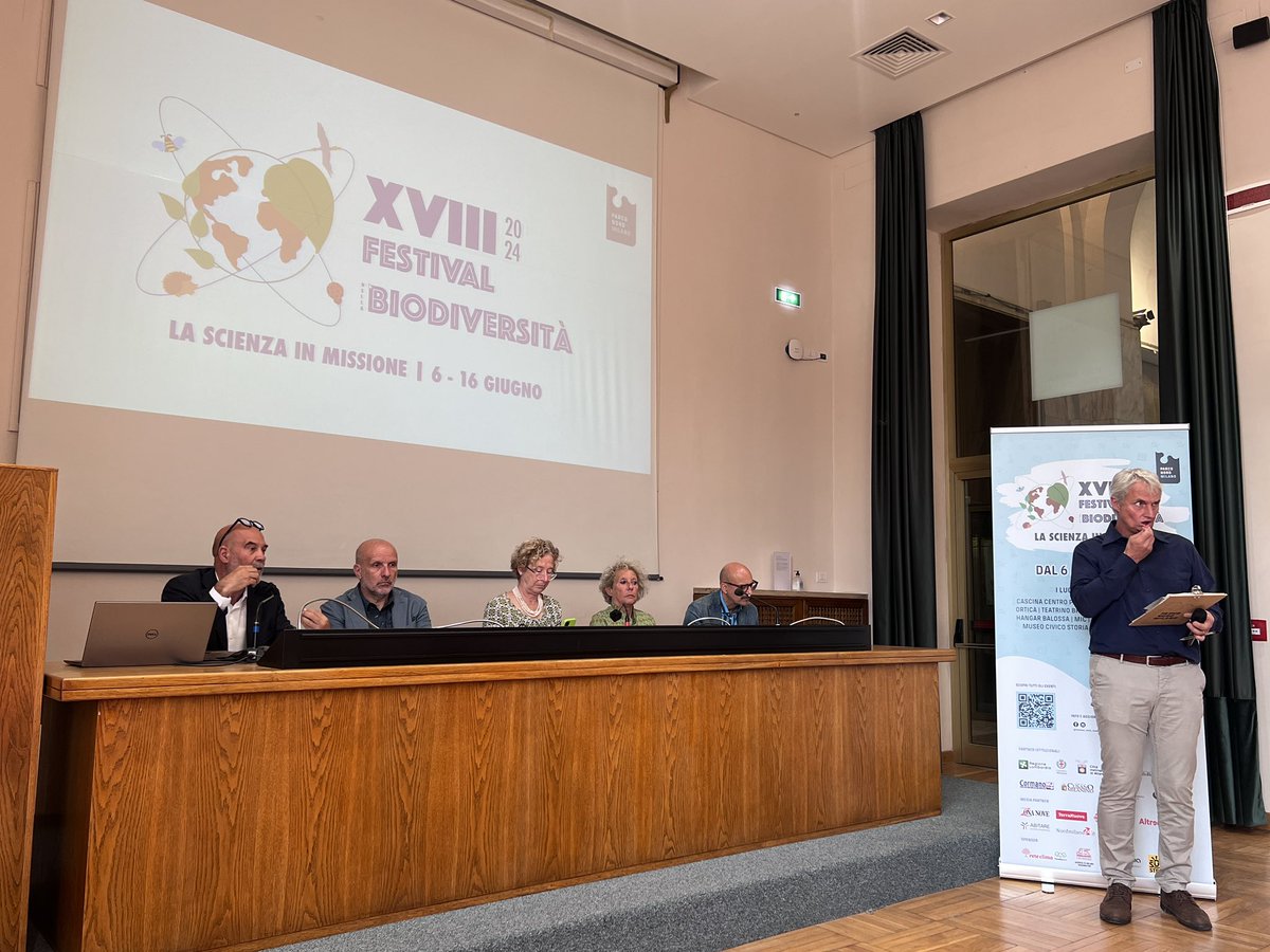 Presentato oggi il programma del #FestivaldellaBiodiversita al Museo di Storia Naturale di Milano!