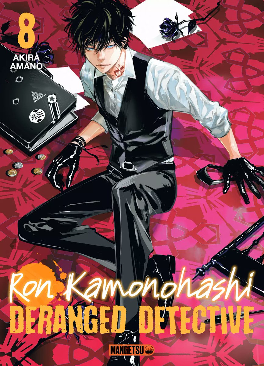 HitmanrebornF's tweet photo. Le tome 8 de Ron Kamonohashi: Deranged Detective est disponible dès aujourd'hui dans nos librairies, via les éditions @MangetsuFR ! https://t.co/xWdQ52DBOg