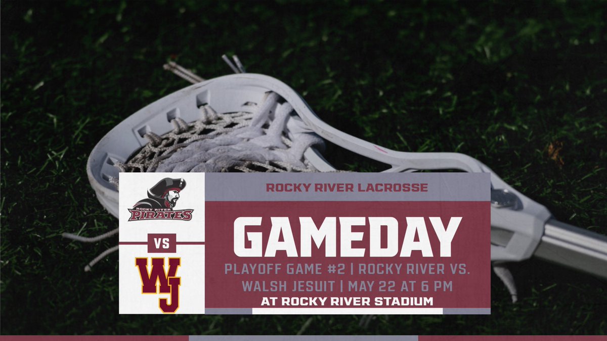 Come out and support RRHS Boys Lacrosse tonight at 6!! Let’s Go River!
