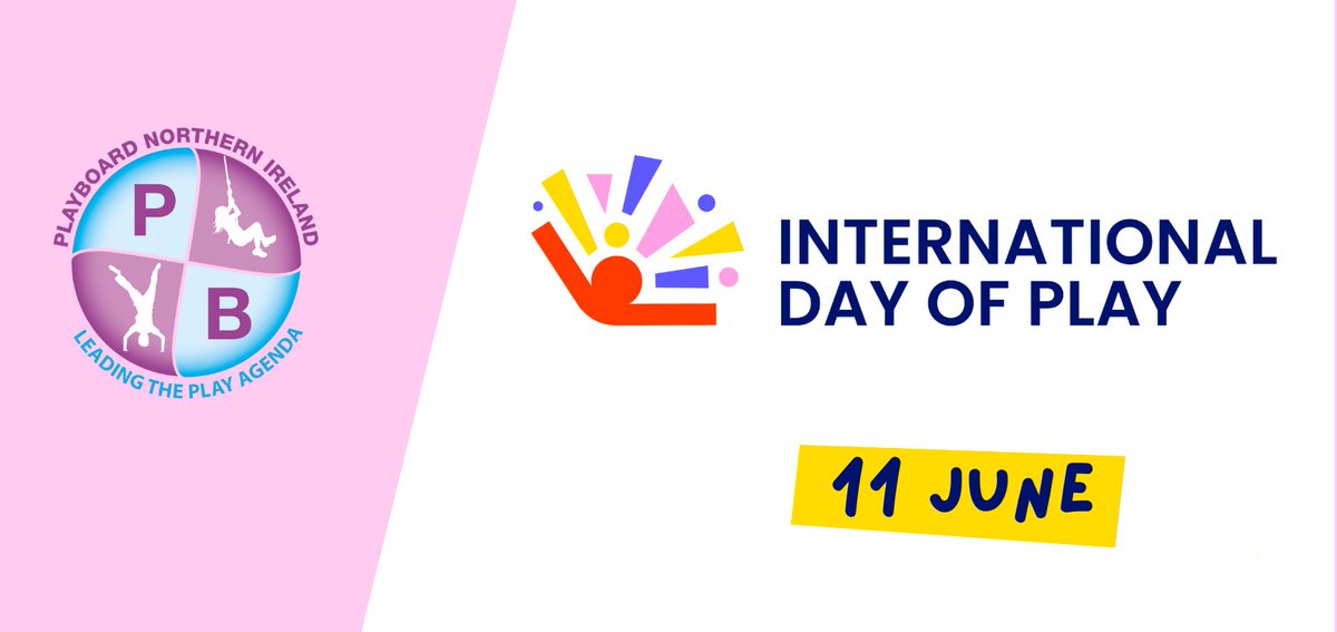 ⭐️ Share the power of play - we'd love to know how you're marking #InternationalDayofPlay on 11 June - tag us in your posts or leave us a comment. Help us celebrate the power of play on the International Day of Play and every day!