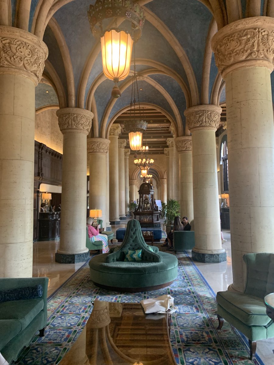 Location of my conference. Beautiful lobby.