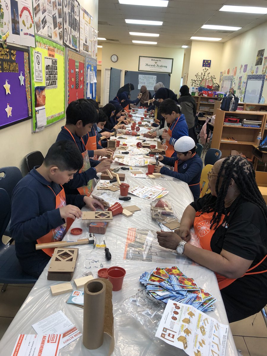 deshell1957's tweet image. The Marwah Academy School invited the Newark Home Depot to participate with their Children’s Workshop at their facility in Harrison NJ. @marcusmccollum @PhelpsFahimah @SeanMorris12 @Ckelly28K @svandoimen @DHRMgregorio @Stephon68682242 @Richardperill11
