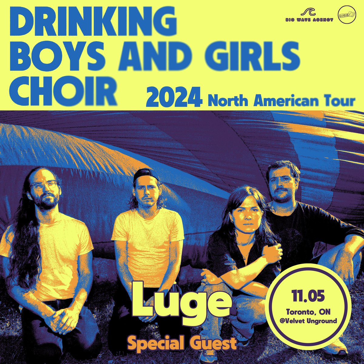 PLEASE meet the special guests you can see on our headline North American Tour. We are so excited to announce the incredible local special guests!!!! Grab YR Ticket Right Now!!!!!🎟️ drinkingboysandgirlschoir.com/tour/
