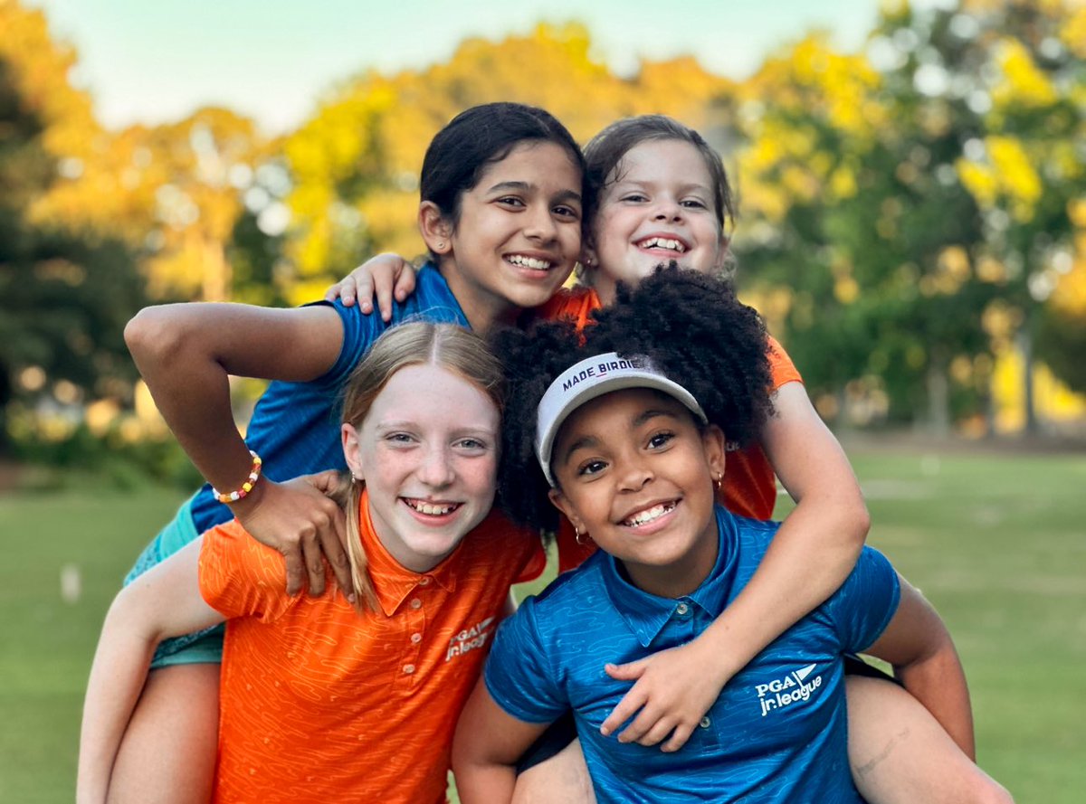 Those friends 💙 @PGAJrLeague 🦅