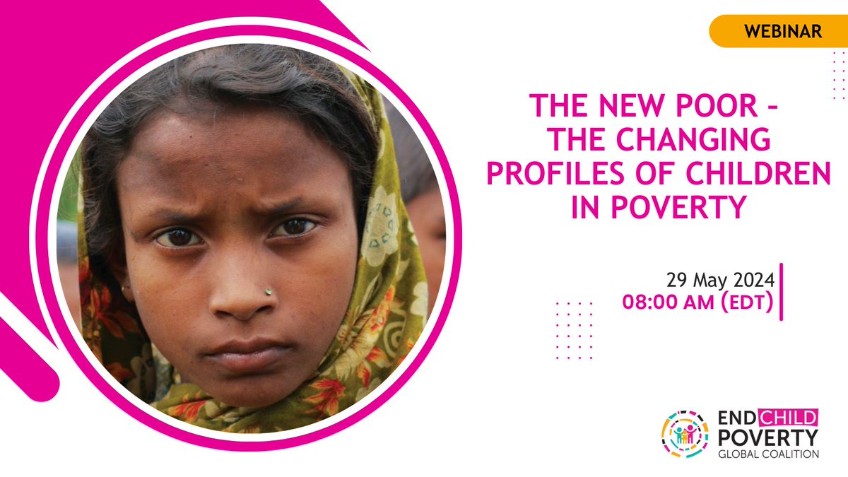 Mark your calendars for Wednesday, 29 May 2024. Join us for a webinar that will: ➡️ Shed light on the evolving profiles of children in poverty amidst escalating global crises ➡️ Showcase examples from Bangladesh, Georgia, and Uganda Register now: uni.cf/3ytuIvj