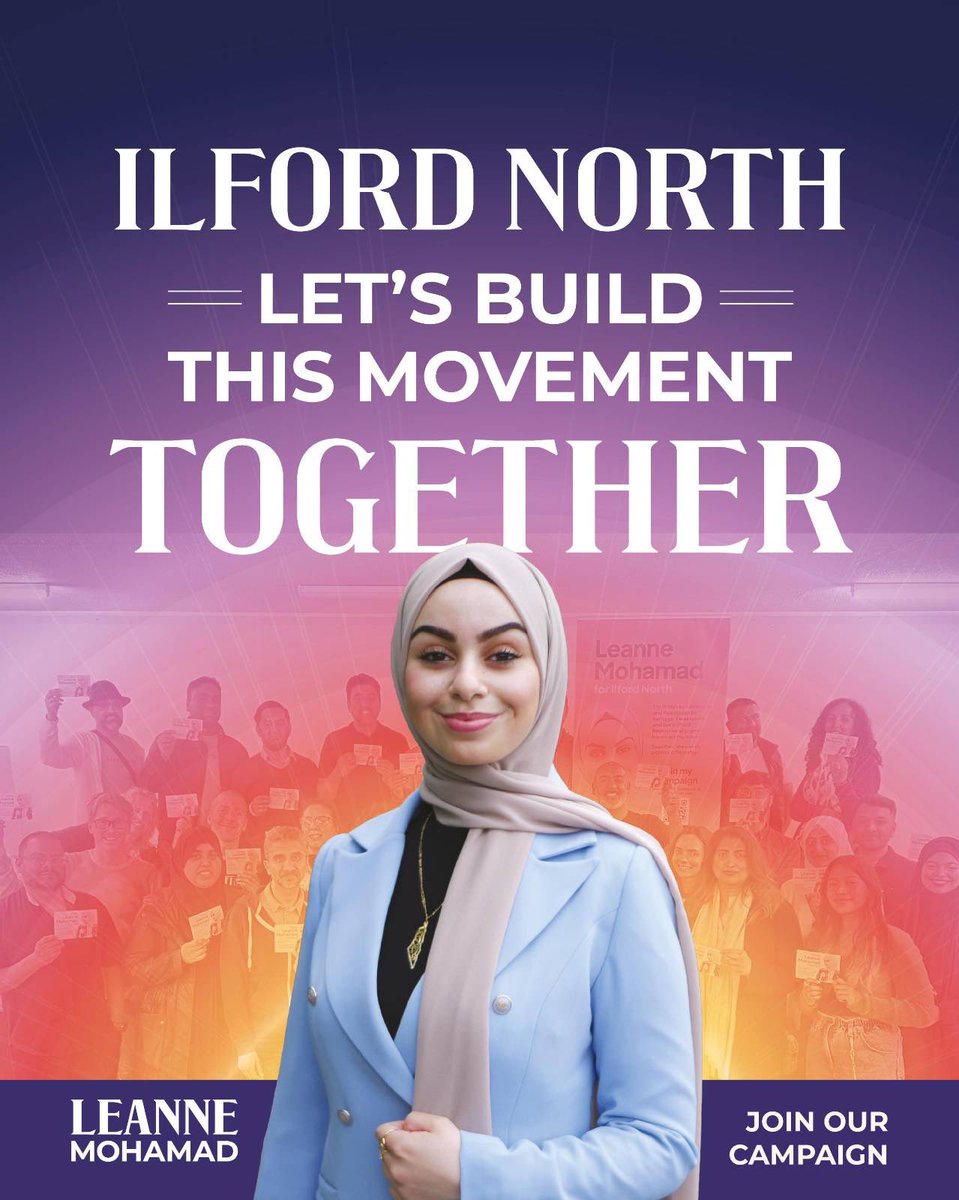 LeanneMohamad's tweet photo. 🚨 4th July: Independents Day for Ilford North⁣⁣
⁣⁣
📣 Join my campaign: https://t.co/KKdNDBswIz⁣⁣
⁣⁣⁣⁣
#VoteLeanneMohamad 
#Leanne4IlfordNorth https://t.co/jKosOyA3ox